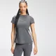 Camiseta de manga corta Tempo para mujer de MP - Gris carbón