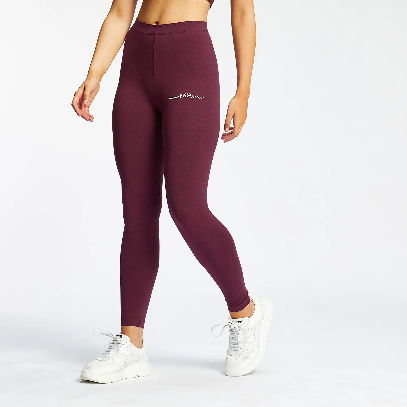 Mallas con miniestampado de marca para mujer de MP - Granate - XXS Imagen 1