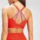 Sujetador deportivo Power Ultra para mujer de MP - Rojo/Violeta