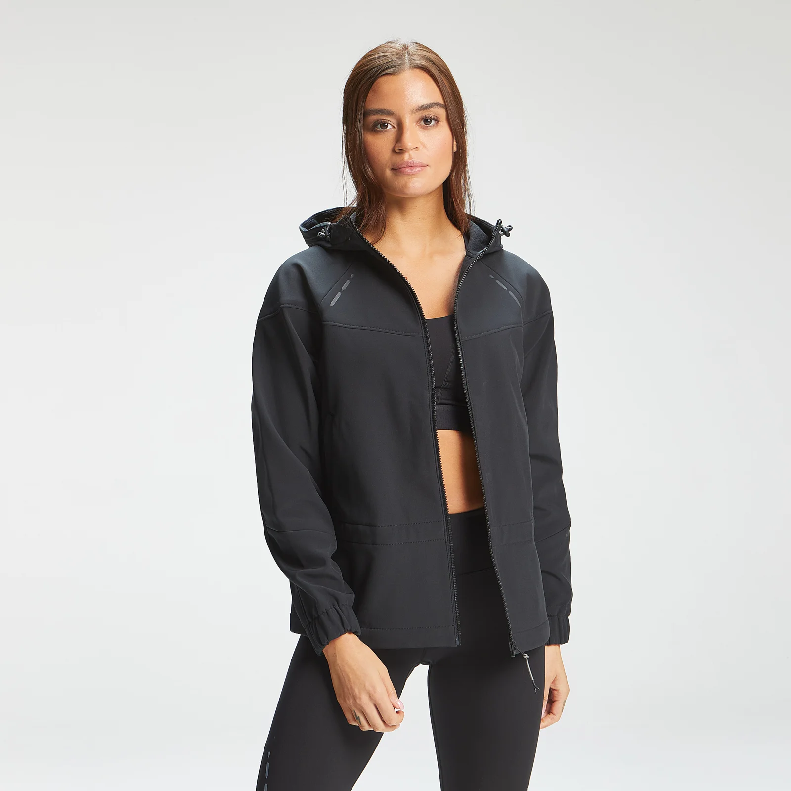 MP Women's Power Ultra Soft Shell Jacket - Black - XXS Imagen 1