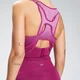 Sujetador deportivo sin costuras Velocity para mujer de MP - Rosa oscuro