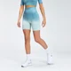 Pantalón corto de ciclismo sin costuras Velocity para mujer de MP - Azul marino