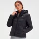 Plumífero con capucha ligero y plegable para mujer de MP - Negro
