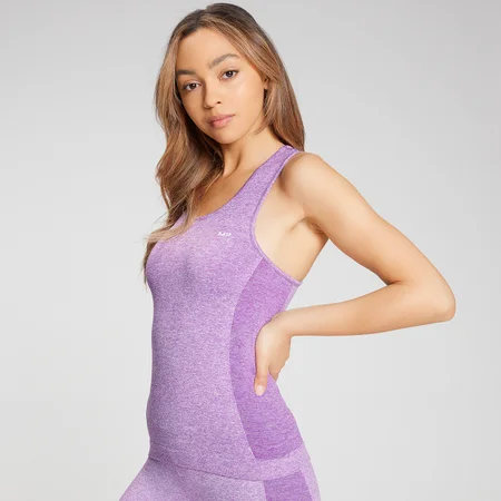 Camiseta de tirantes Curve para mujer de MP - Lila oscuro