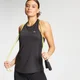 Camiseta de entrenamiento de malla sin mangas y con espalda nadadora Essentials para mujer de MP - Negro