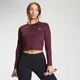 Camiseta corta de entrenamiento de manga larga Essentials Dry-Tech para mujer de MP - Pardo rojizo