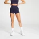 Pantalón supercorto sin costuras Shape para mujer de MP - Azul marino