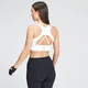 Sujetador deportivo largo Power para mujer de MP - Blanco