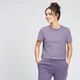 Camiseta corta Essentials para mujer de MP - Lila apagado