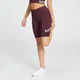 Pantalón de ciclismo de entrenamiento por encima de la rodilla Essentials para mujer de MP - Pardo rojizo
