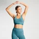 Sujetador deportivo con espalda cruzada Power para mujer de MP - Azul marino