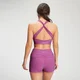 Sujetador deportivo con espalda cruzada Power para mujer de MP - Violeta