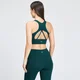 Sujetador deportivo Power Longline de mujer MP - Verde azulado intenso
