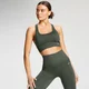 MP Women’s Shape Seamless Cross Strap Bra - Vine Leaf