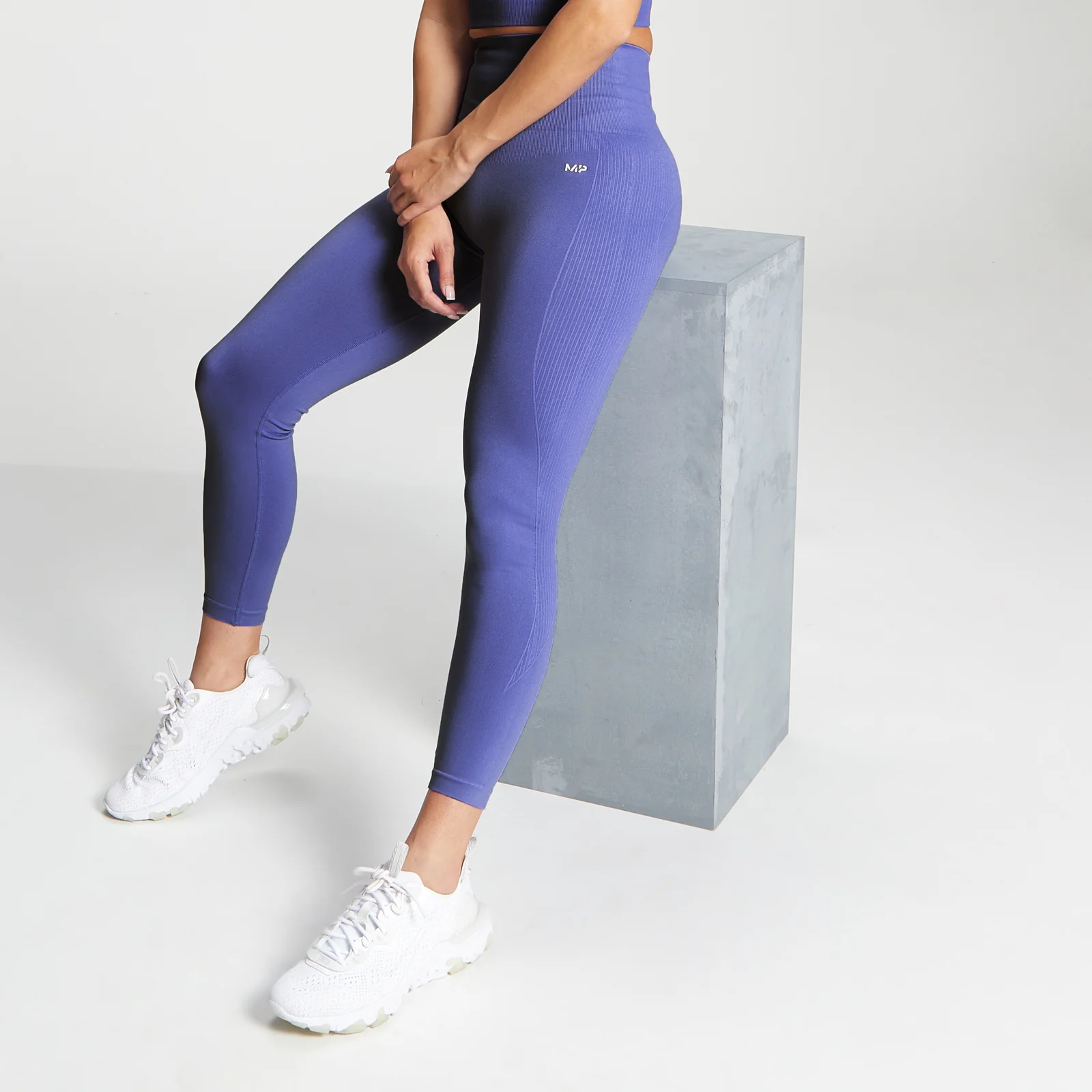 MP Women's Shape Seamless 7/8 Leggings - Bluebell - XXS Imagen 1