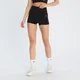 Pantalón supercorto sin costuras Shape para mujer de MP - Negro