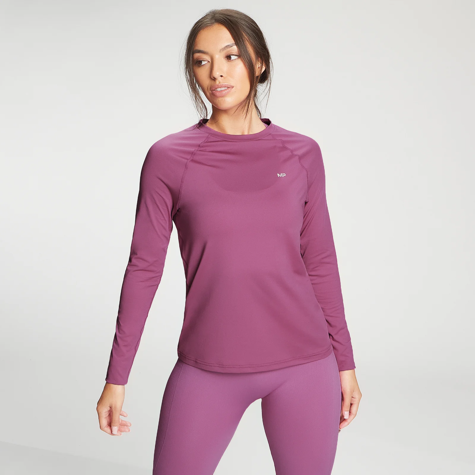 MP Women's Training Slim Fit Long Sleeve Top - Orchid - XXS Imagen 1