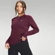 Camiseta de entrenamiento de manga larga Essentials para mujer de MP - Pardo rojizo