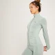 Chaqueta con cremallera Composure para mujer - Verde claro