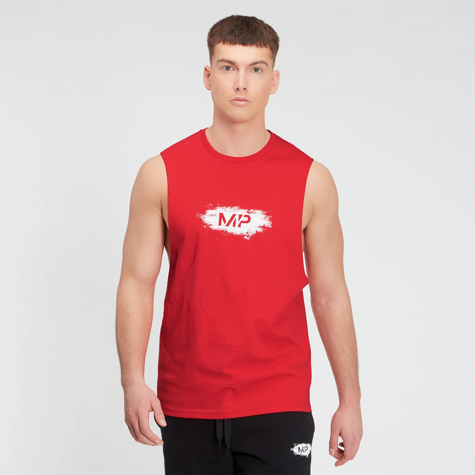 MP Men's Chalk Graphic Tank Top - Danger - XXS Imagen 1