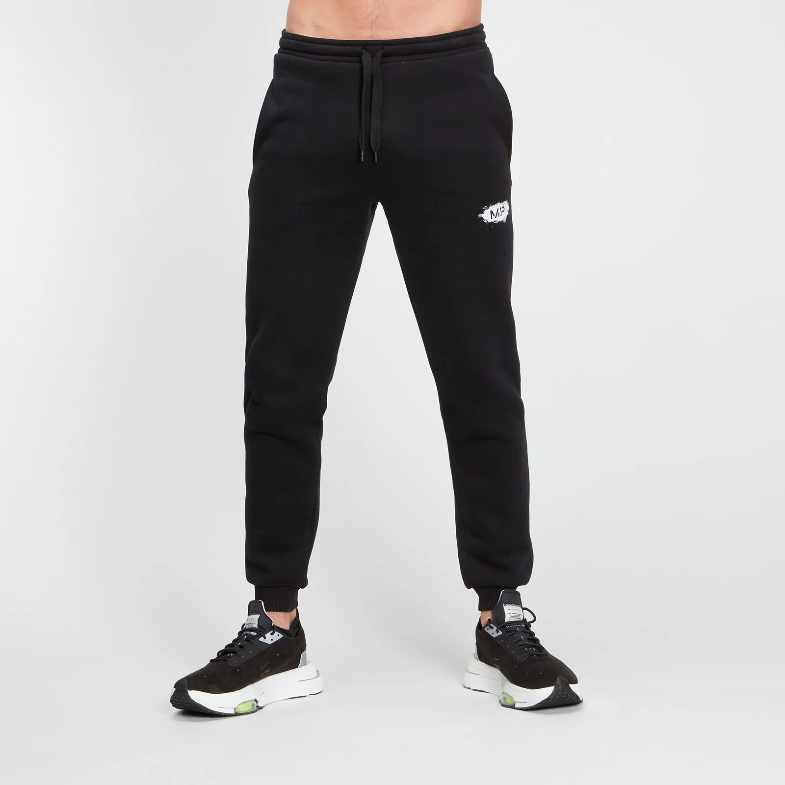 MP Men's Chalk Graphic Joggers - Black - XXS Imagen 1