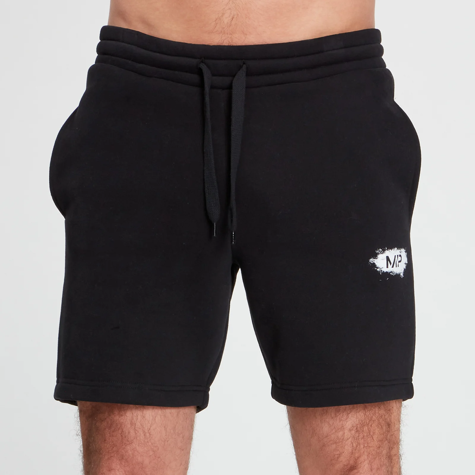 MP Men's Chalk Graphic Shorts - Black - XXS Imagen 1