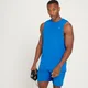 Camiseta sin mangas de entrenamiento con detalle gráfico Linear Mark para hombre de MP - Azul medio