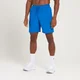 Pantalón corto de entrenamiento con detalle gráfico Linear Mark para hombre de MP - Azul medio
