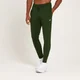 Joggers de entrenamiento con detalle gráfico Linear Mark para hombre de MP - Verde oscuro