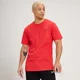 Camiseta de manga corta con estampado gráfico gradual para hombre de MP - Rojo
