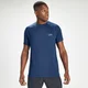 Camiseta de entrenamiento de manga corta con detalle gráfico Infinity Mark para hombre de MP - Azul intenso