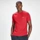 Camiseta de entrenamiento de manga corta con detalle gráfico Infinity Mark para hombre de MP - Rojo
