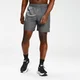 Pantalón corto de entrenamiento con estampado de marca repetido para hombre de MP - Gris carbón