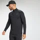 Camiseta de entrenamiento con cremallera 1/4 y estampado de grafiti para hombre de MP - Negro