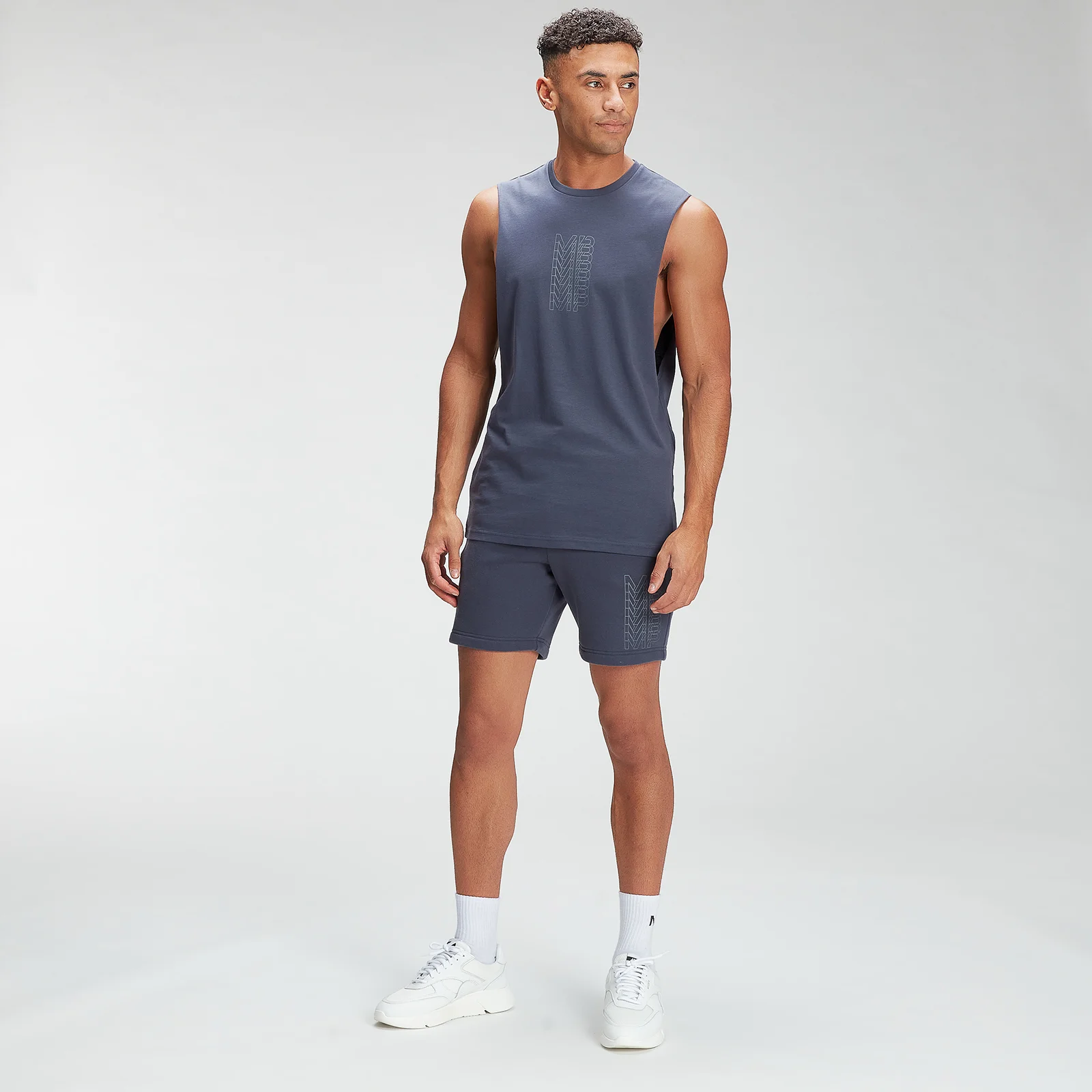 MP Men's Repeat MP Graphic Shorts - Graphite - XXS Imagen 1