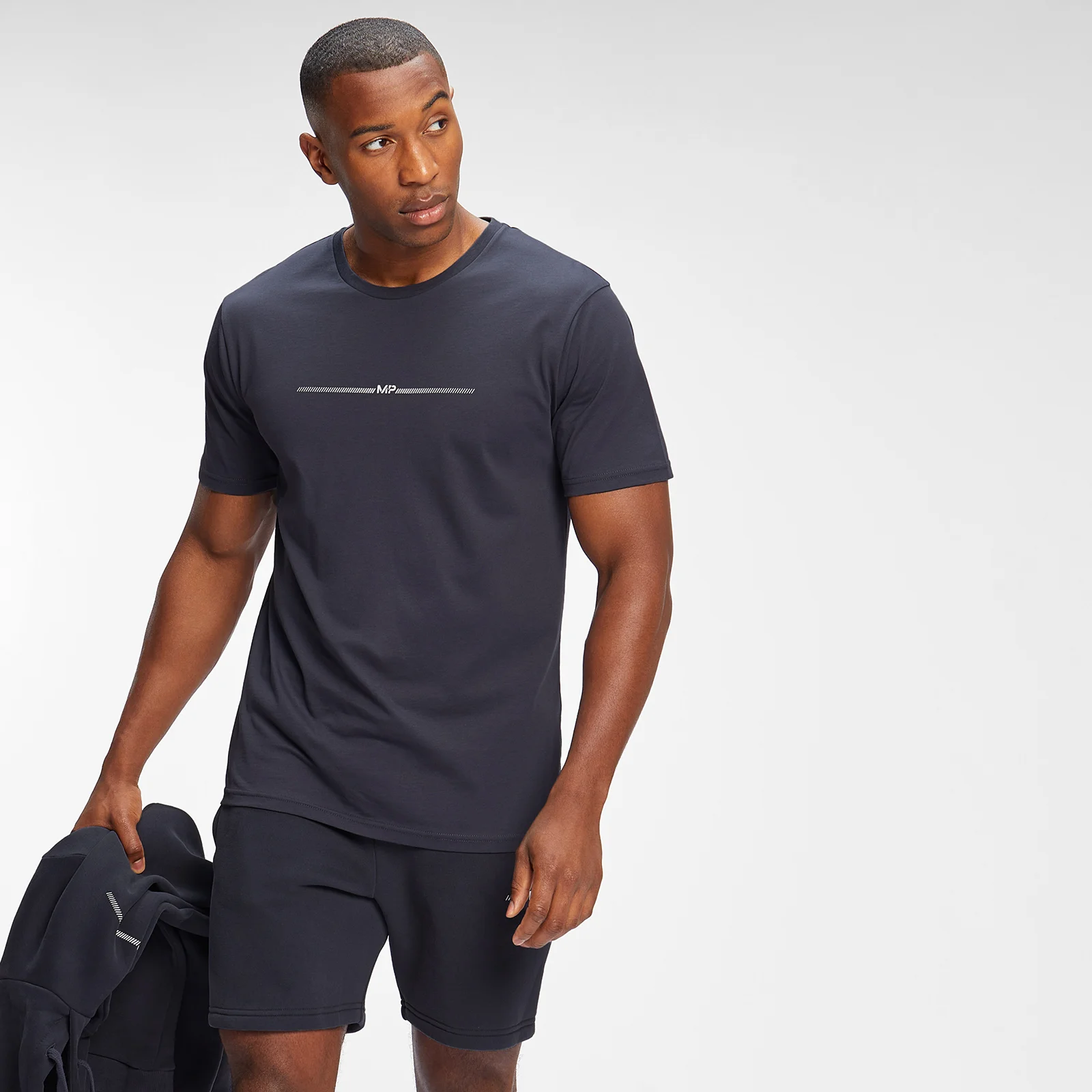 MP Men's Mini Mark Graphic Short Sleeve T-Shirt - Graphite - XXS Imagen 1