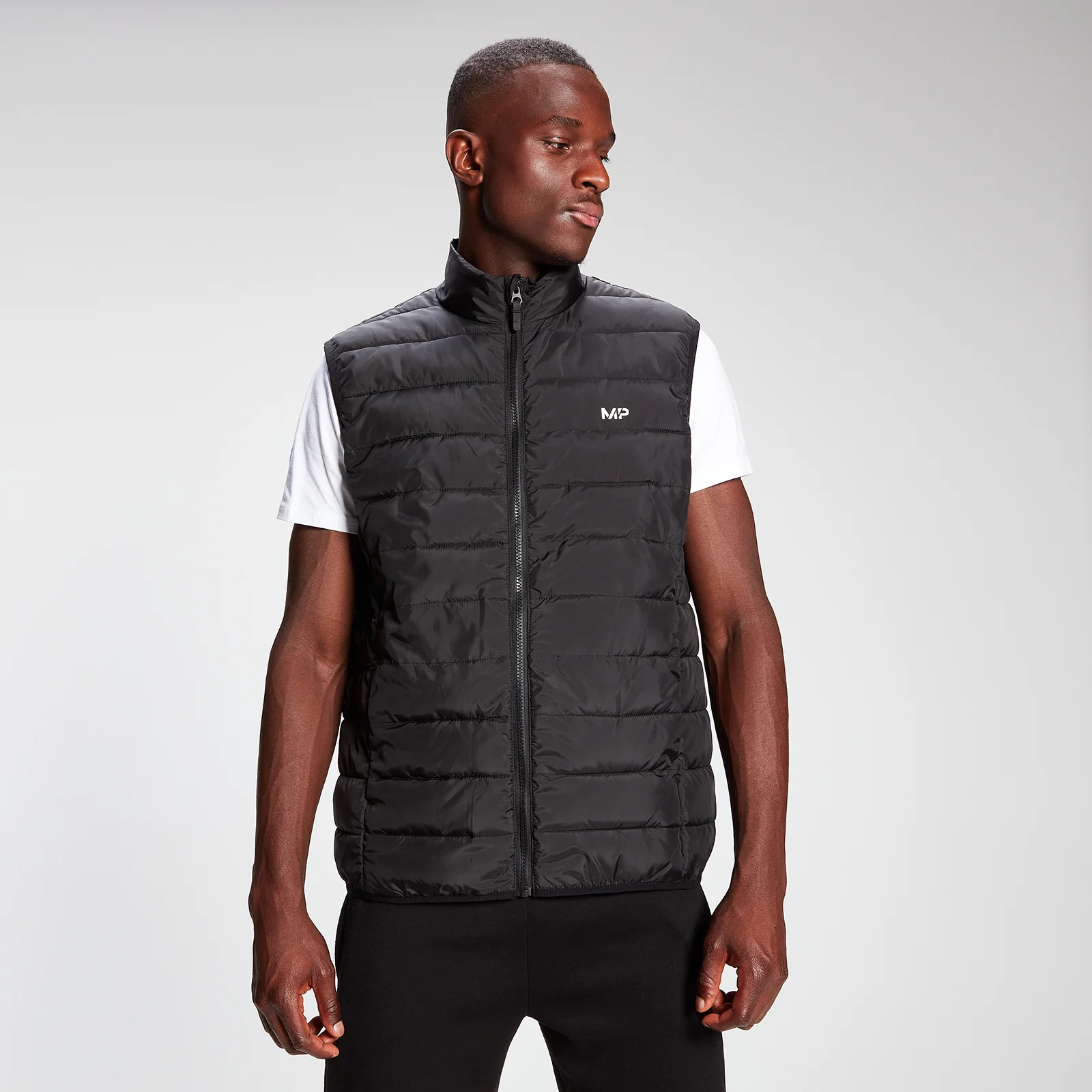 MP Men's Lightweight Gilet - Black - XXS Imagen 1