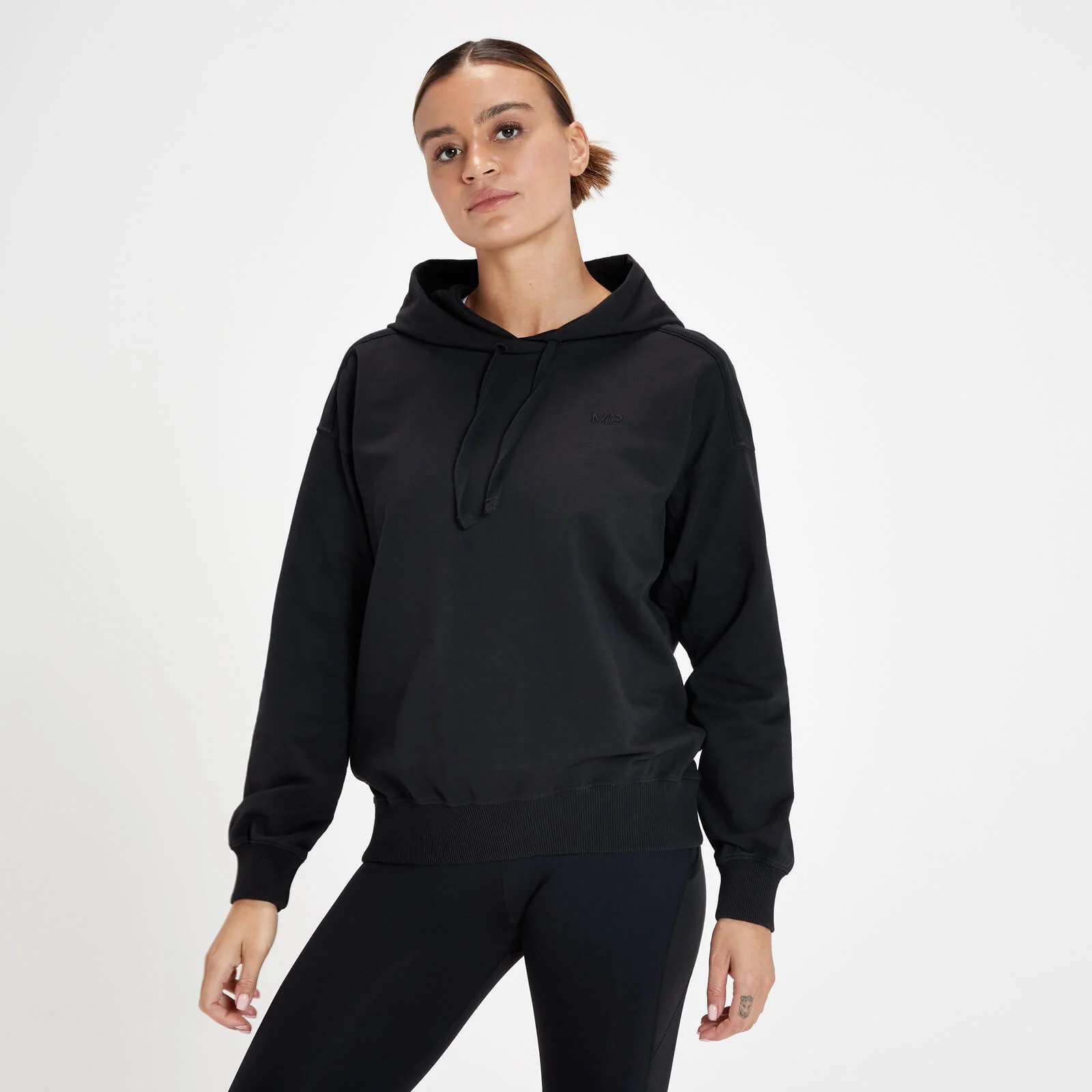 MP Women's Training Hoodie - Washed Black - XXS Imagen 1