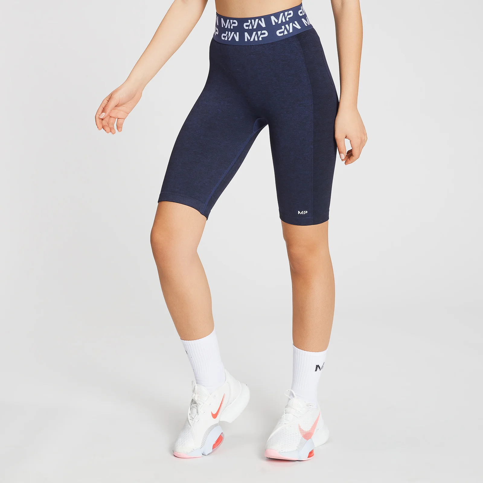 Pantalón corto de ciclismo Core Curve para mujer de MP - Azul galaxia - XXS Imagen 1