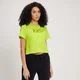Camiseta corta con estampado gráfico gradual para mujer de MP - Verde lima