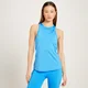 Camiseta sin mangas con espalda nadadora de entrenamiento y detalle gráfico Linear Mark para mujer de MP - Azul brillante