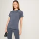 Camiseta de entrenamiento con detalle gráfico Linear Mark para mujer de MP - Grafito