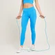 Mallas de entrenamiento con detalle gráfico Linear Mark para mujer de MP - Azul brillante