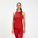 Top de entrenamiento con espalda nadadora Infinity Mark para mujer de MP - Rojo