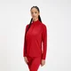 Sudadera de entrenamiento con cremallera de 1/4 Infinity Mark para mujer de MP - Rojo