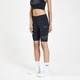 Pantalones cortos ciclistas de entrenamiento Infinity Mark para mujer de MP - Negro