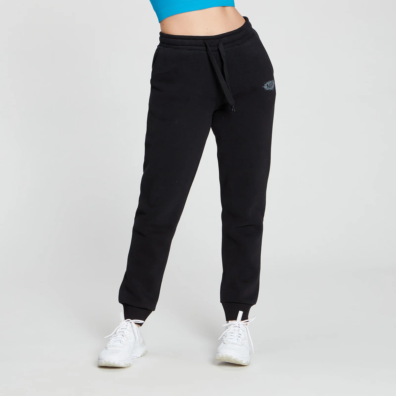 MP Women's Chalk Graphic Joggers - Black - XXS Imagen 1