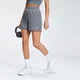 Pantalón corto de entrenamiento con estampado de marca repetido para mujer de MP - Gris carbón