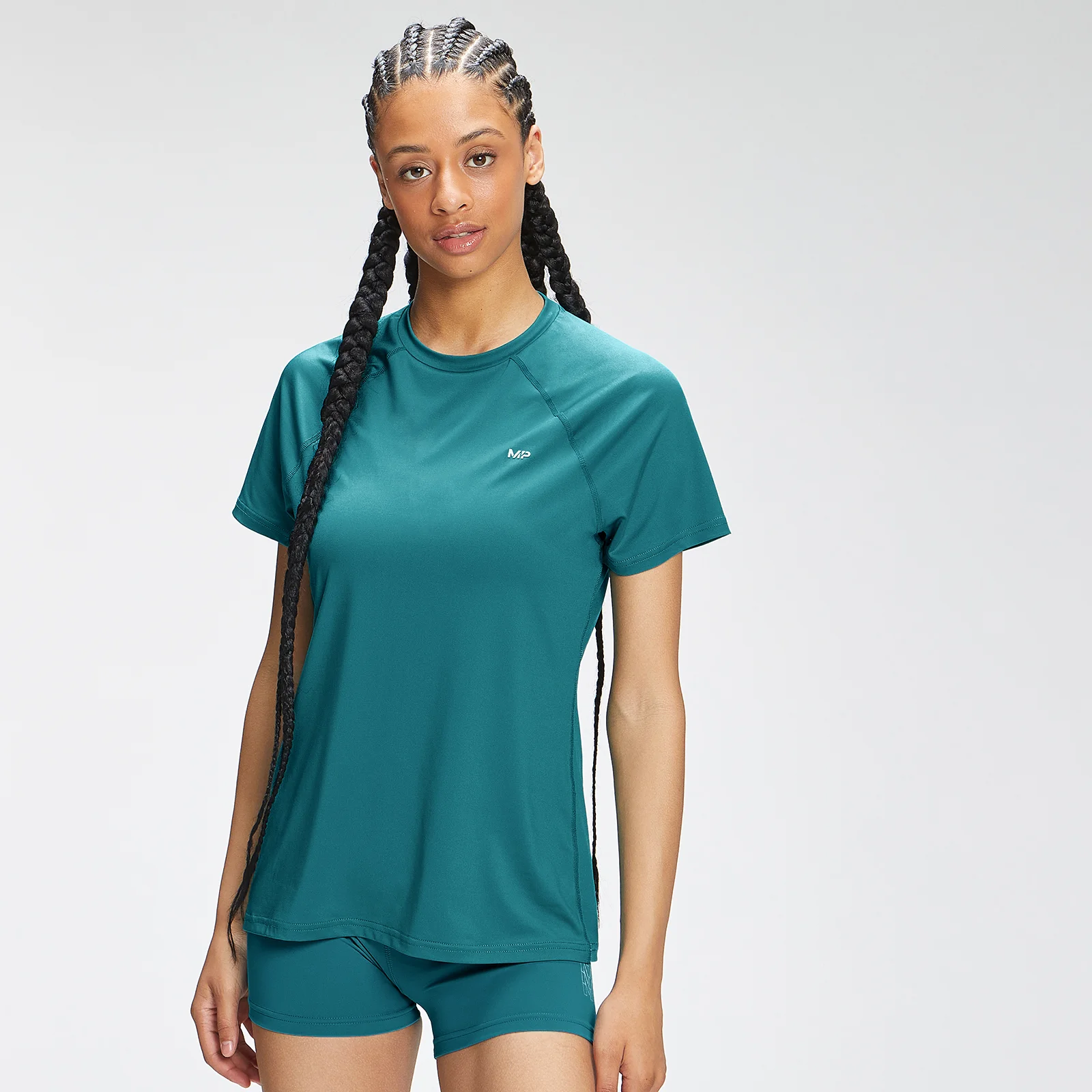 MP Women's Repeat MP Training T-Shirt - Teal - XXS Imagen 1