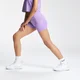 Pantalón supercorto de entrenamiento con estampado repetido de MP para mujer de MP - Lila oscuro